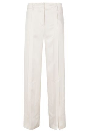 Semicouture Butter Wide-Leg Cadi Pants