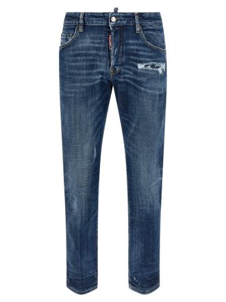 Dsquared2 Dsquared&sup2; Blauwe Katoenen Jeans Denim