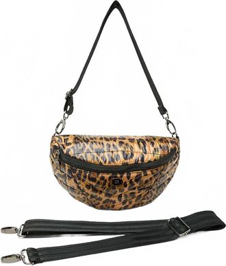 Think Royln Womens Little Runaway Crossbody Bag In Leopard