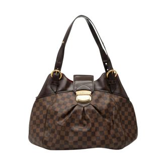 Louis Vuitton Pre-owned Handbags, female, Brown, Size: ONE SIZE Pre-owned Leather Shoulder Bag