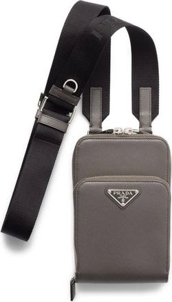 Prada Pouch con zip - Grigio