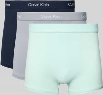 Calvin Klein Underwear Trunks mit Stretch-Anteil im 3er-Pack in Mint, Gr&ouml;&szlig;e XXL