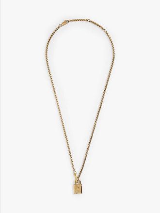 Tommy Hilfiger Collar con candado con monograma TH