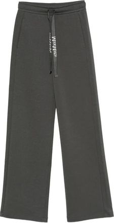 Max Mara Broeken, Dames, Grijs, M, Katoen, Smmbali Broek