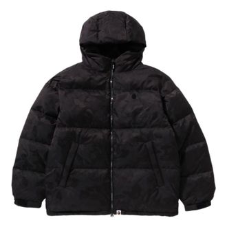 A Bathing Ape Solid Camo Jacquard Jacket Black 1K80-144-001-BLK