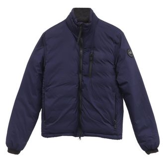 Canada Goose Down Lodge Jacket in Navy Polyamide