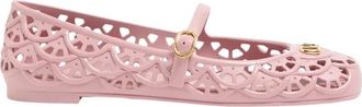 Valentino Garavani Schoenen, Dames, Roze, 39 EU, Ondette Rubber Ballerina
