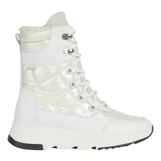 Geox Falena ABX Ankle Boots - female - Geox - Winter Boots - White - 4 UK - Shoes