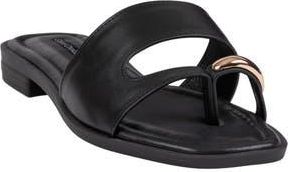 Good Choice Shoes Halie Toe Ring Sandal in Black at Nordstrom Rack, Size 6.5
