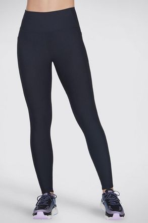 Skechers Goflex Rib Fl Hw Legging Gedurfde Zwart