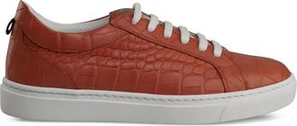 Kiton Sneakers in pelle - Arancione