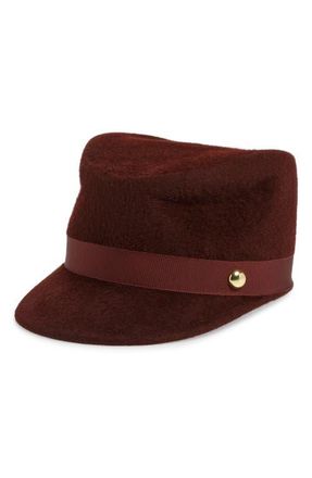 Gigi Burris Millinery Samira Rabbit Hair Felt Hat in Cinnamon at Nordstrom