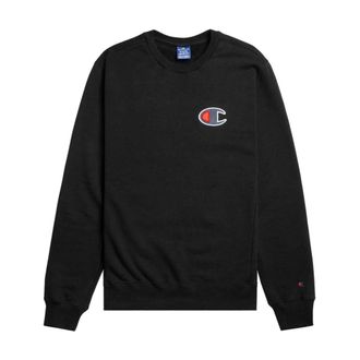 Champion Hombre, Sudaderas, Negro, Talla: M