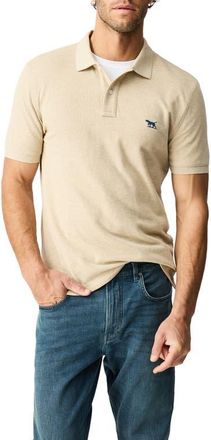 Rodd & Gunn Gunn Piqu&eacute; Sports Fit Cotton Polo in Oat at Nordstrom, Size Xxx-Large