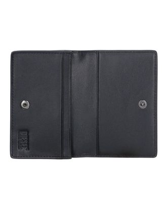 Diesel Mens Wallets Black Leather