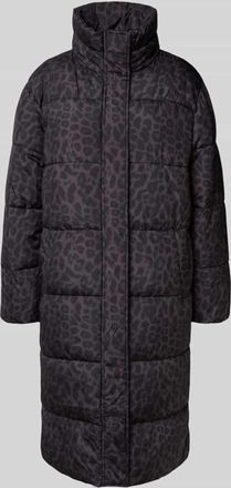 Vila Steppmantel mit Stehkragen in Anthrazit, Größe 34