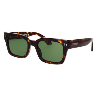 Off-white Midland Green Square Unisex Sunglasses OERI108 6055 52