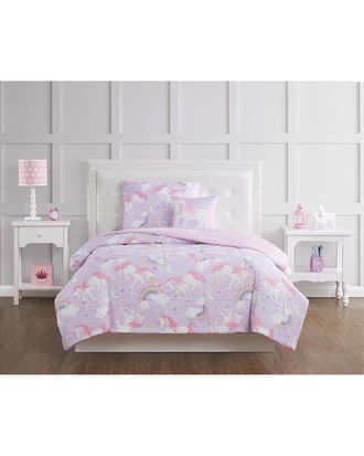 My World Rainbow Unicorn Comforter Set