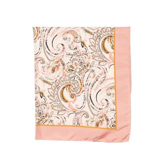 D'Aniello Paisley-print Silk Scarf