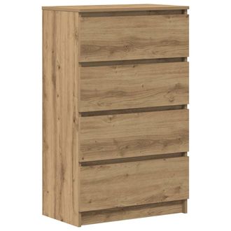 vidaXL Vidaxl Credenza Rovere Artigianale 60x35x98,5 Cm In Legno Multistrato