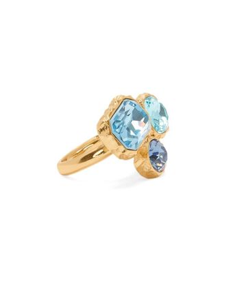 Oscar De La Renta Classic Crystal Ring