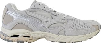 Mizuno Wave Rider 10 Mens Grey Trainers - Size UK 6.5