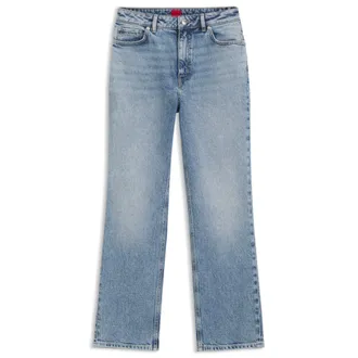 HUGO BOSS Slim-fit high-rise jeans in stretch cotton