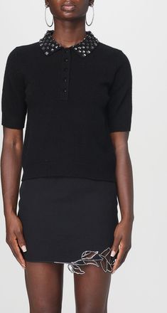 Blumarine Polo Shirt BLUMARINE Woman color Black