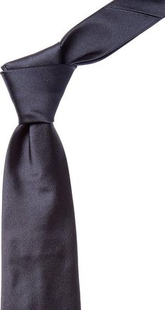 Canali Navy Silk Tie
