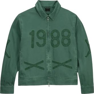 Nike Jordan Air Jordan x Nina Chanel Abney Canvas Jacket Green FZ7528-398