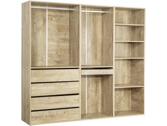 Habitat et Jardin Conjunto De Armario Modular op&eacute;ra - 3 Unidades - Beige