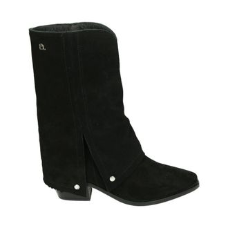 Babouche Lifestyle Babouche, Schoenen, Dames, Zwart, 36 EU, Suède, Westerse stijl zwarte suède laars