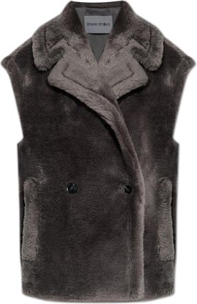 Stand Studio Stand Studio Faux Fur Vest carly