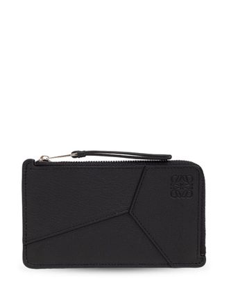 Loewe Puzzle leather wallet - Black