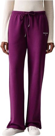 Trussardi Pantalones deportivos - Trousers - Mujer - P&uacute;rpura - XS