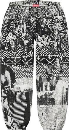 SUPREME Miles Davis printed trousers - Zwart