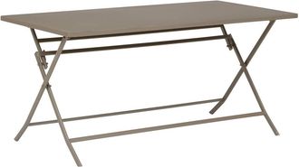 Hesperide Greensboro Mesa De Jard&iacute;n Plegable De 6 Plazas Caf&eacute; 150x80cm - Hesp&eacute;ride
