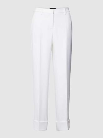 Cambio Cambio Chino mit Bundfalten Modell KRYSTAL in Weiss, Größe 32