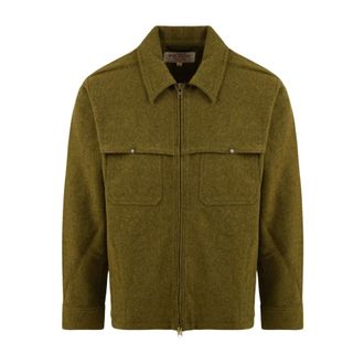 Filson Giacca in lana Forester - - Jackets - Uomo - Verde - L