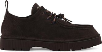 Panchic Suede Veterschoenen - Heren - Veterschoenen - Bruin - 42 EU - Leer - Schoenen