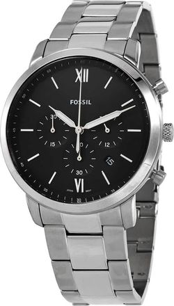 Fossil Neutra Chronograph Quartz Black Dial Mens Watch FS5384
