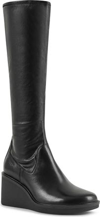 Vagabond Deena Platform Wedge Knee High Boot in Black at Nordstrom, Size 11Us