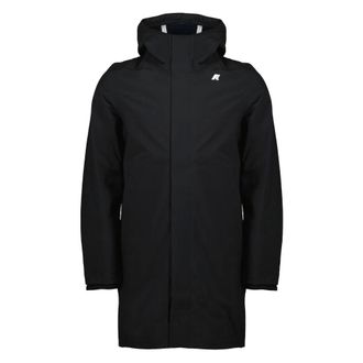 K-Way K-Way, Parkas, male, Black, Size: S Thomas Bonded Parka