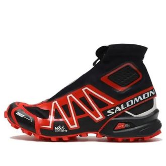 Salomon Snowcross Black Fiery Red 474673
