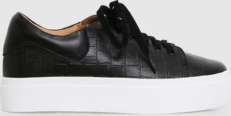 Belle & Bloom Just A Dream Croc Leather Sneaker
