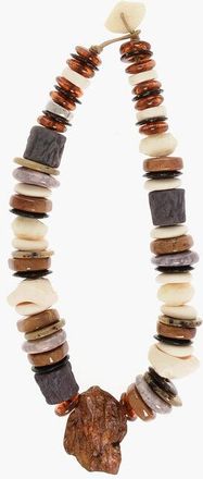 Dsquared2 Maxi Collana in Pietre Multicolore taglia Unica