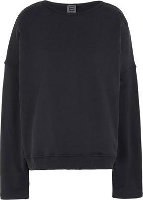 8 by YOOX ORGANIC JERSEY L/SLEEVE CREW-NECK SWEATER