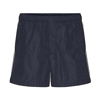 Valentino Garavani Badmode, Heren, Blauw, L, Polyester, Elegante Zwarte Jurk Kostuum