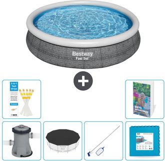 Bestway Piscina Bestway Fast Set Redonda - 366x76 Cm - 7-piezas S191