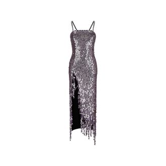 The Attico Party Dresses, female, Purple, Size: XS Avery Midi Dress